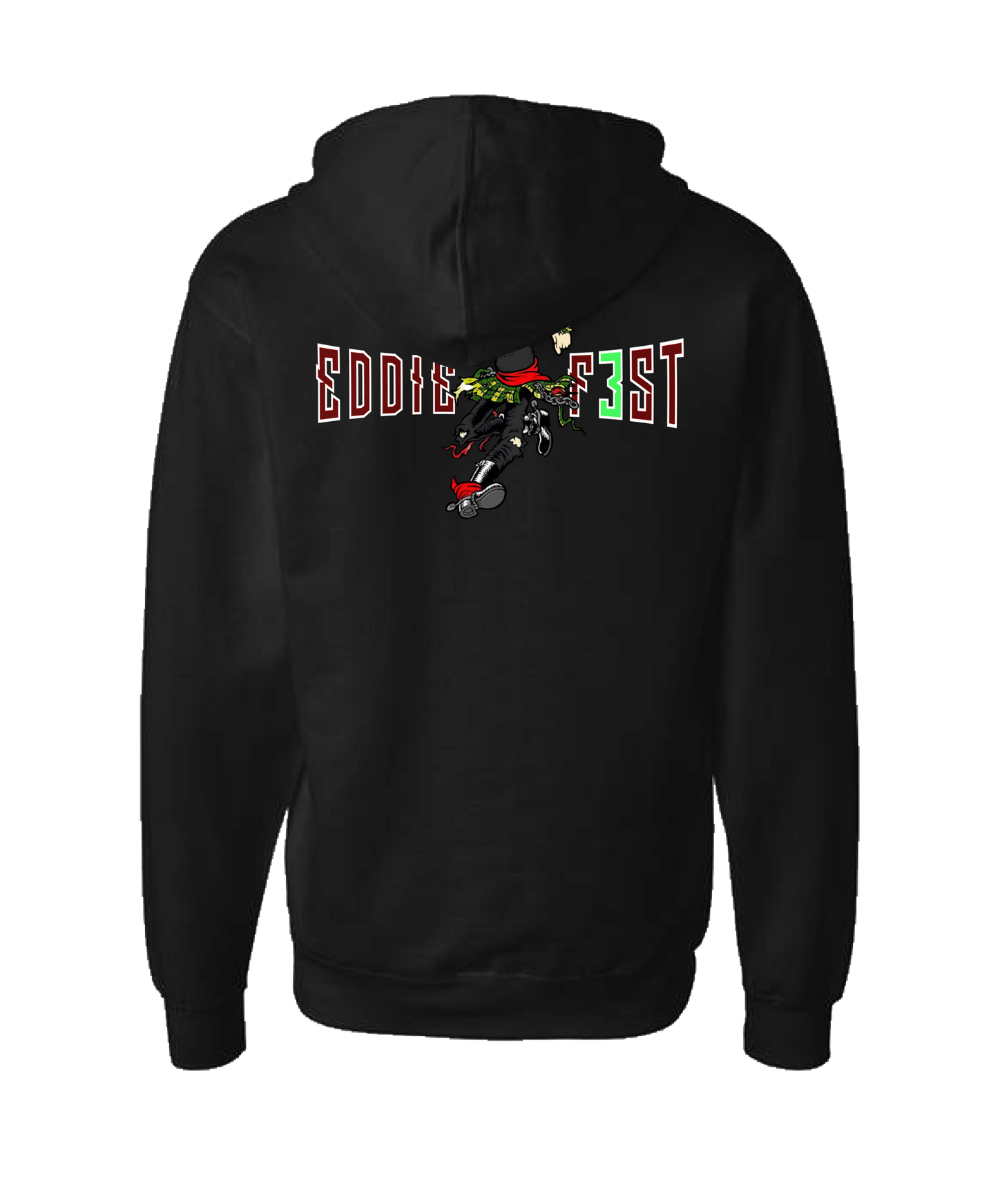 Eddiefest - Eddiefest 2024 - Black Zip Up Hoodie