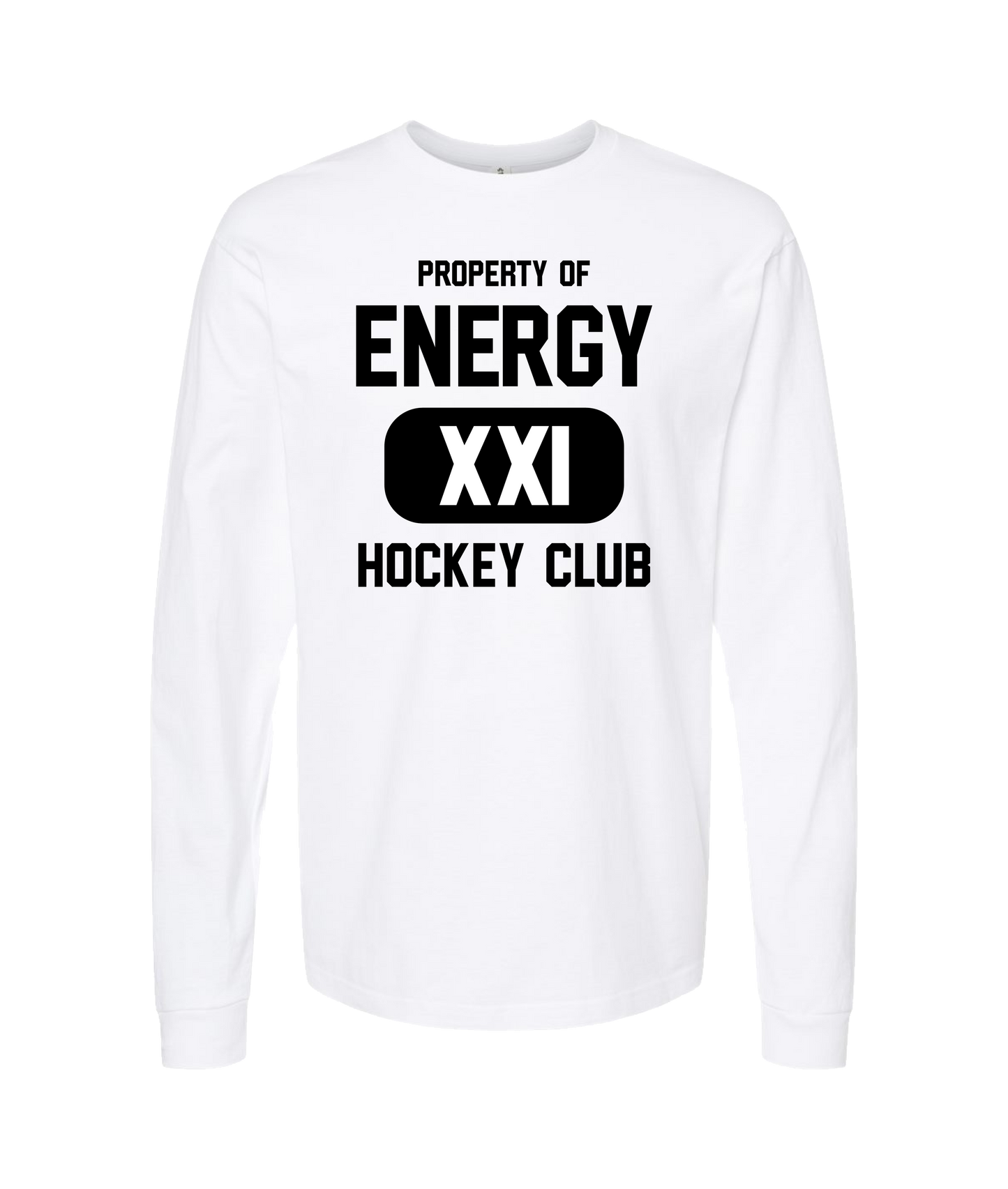 Energy Hockey - Energy XXI Hockey Club - White Long Sleeve T