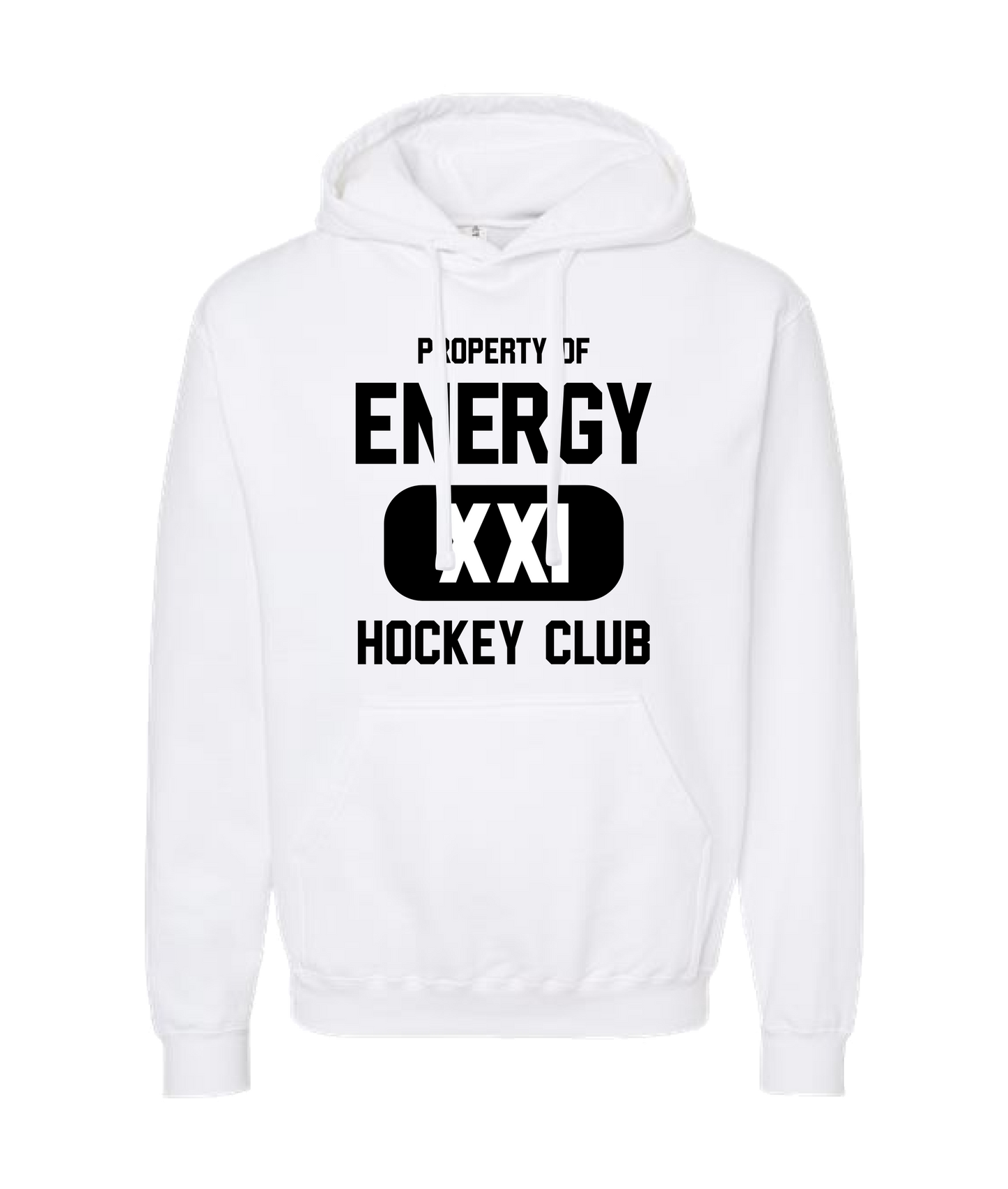 Energy Hockey - Energy XXI Hockey Club - White Hoodie