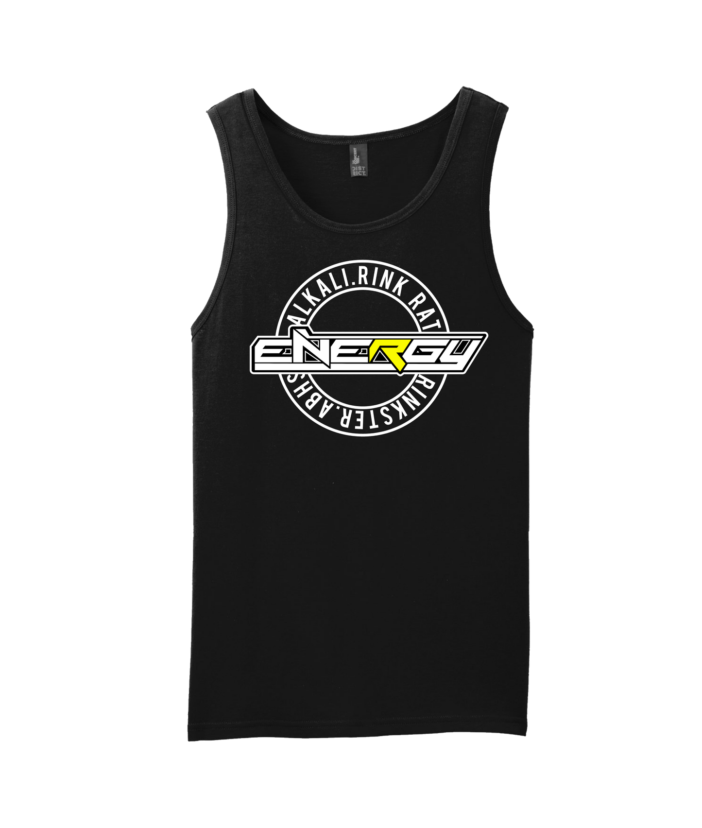 Energy Hockey - Circle Logo - Black Tank Top