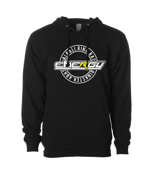 Energy Hockey - Circle Logo - Black Hoodie