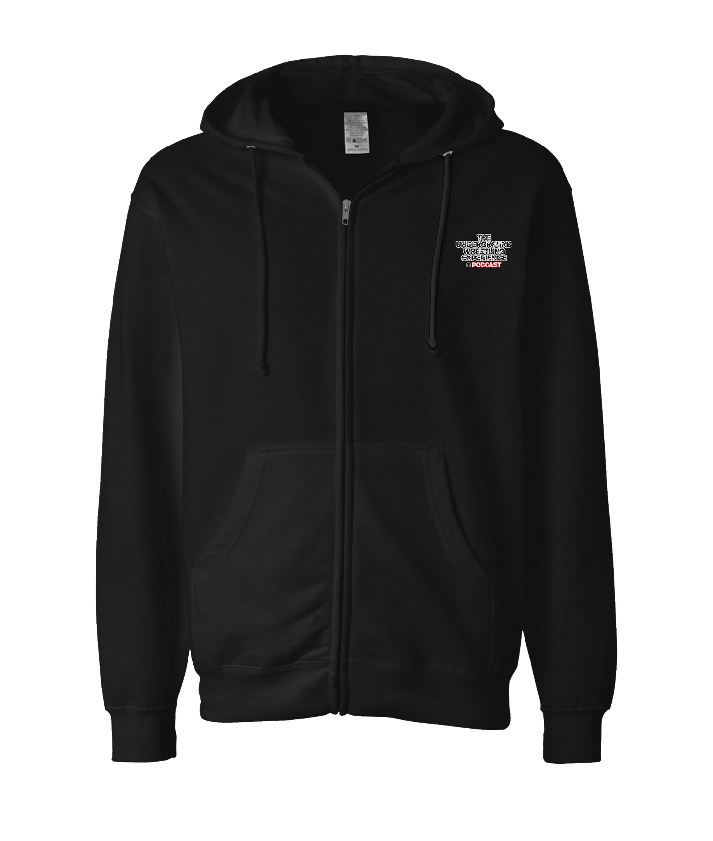 V-EJMTOP - TUWE - Black Zip Up Hoodie