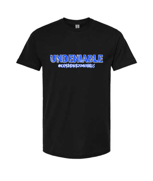 V-EJMTOP - UNDENIABLE - Black T Shirt