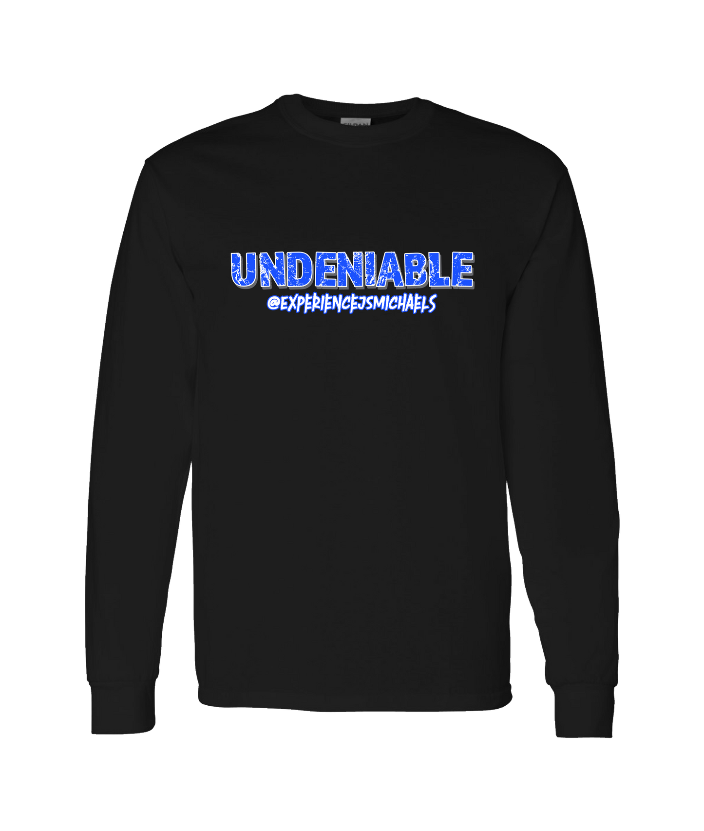 The Experience JS Michaels - UNDENIABLE - Black Long Sleeve T