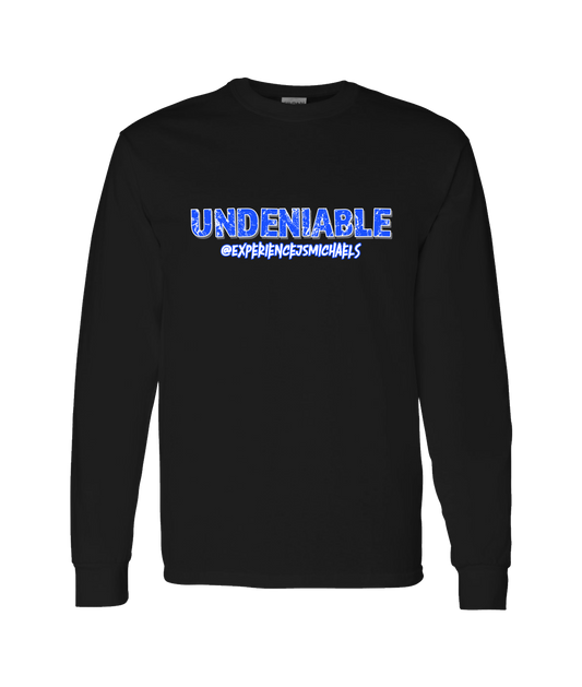 V-EJMTOP - UNDENIABLE - Black Long Sleeve T