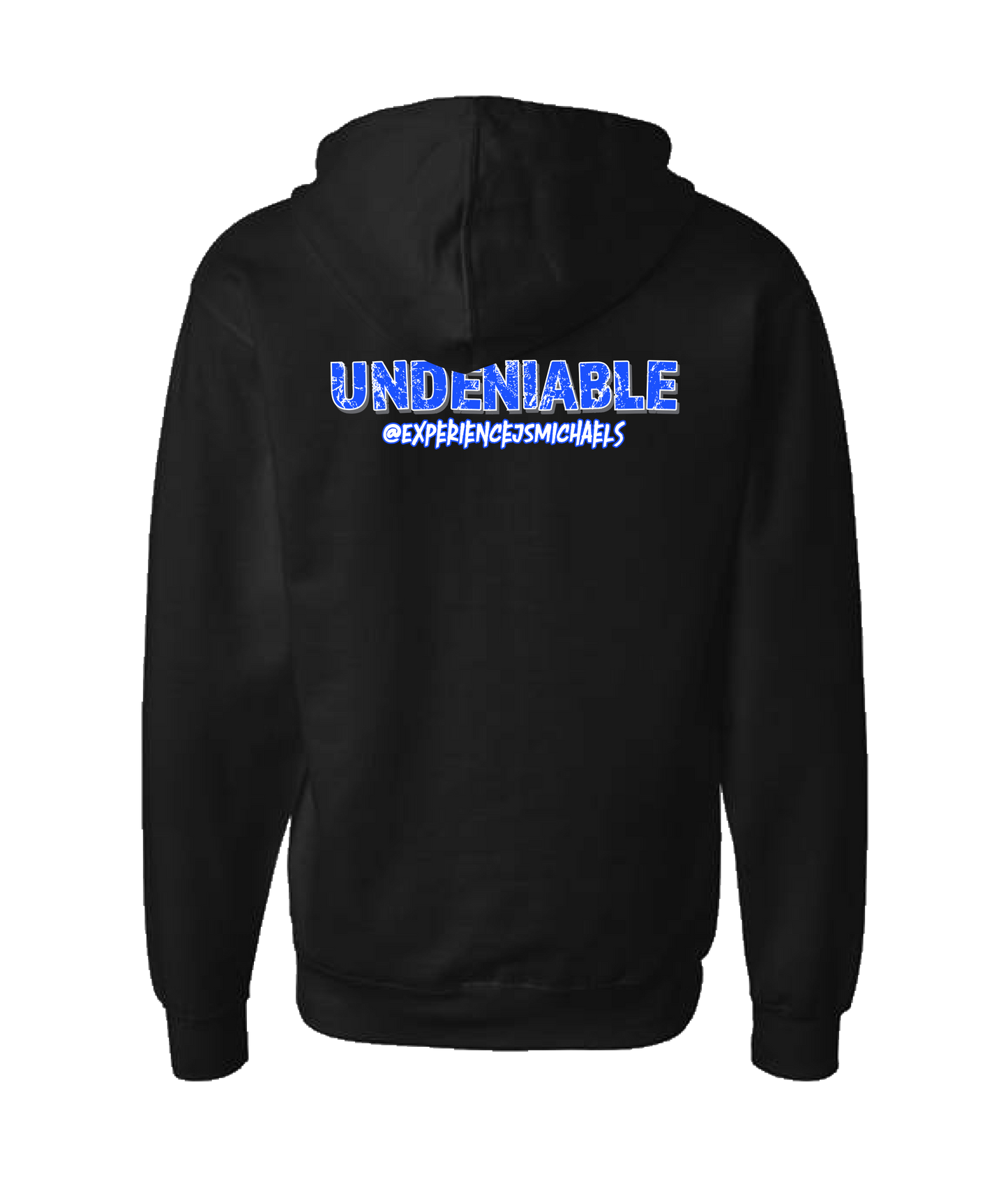 The Experience JS Michaels - UNDENIABLE - Black Zip Up Hoodie