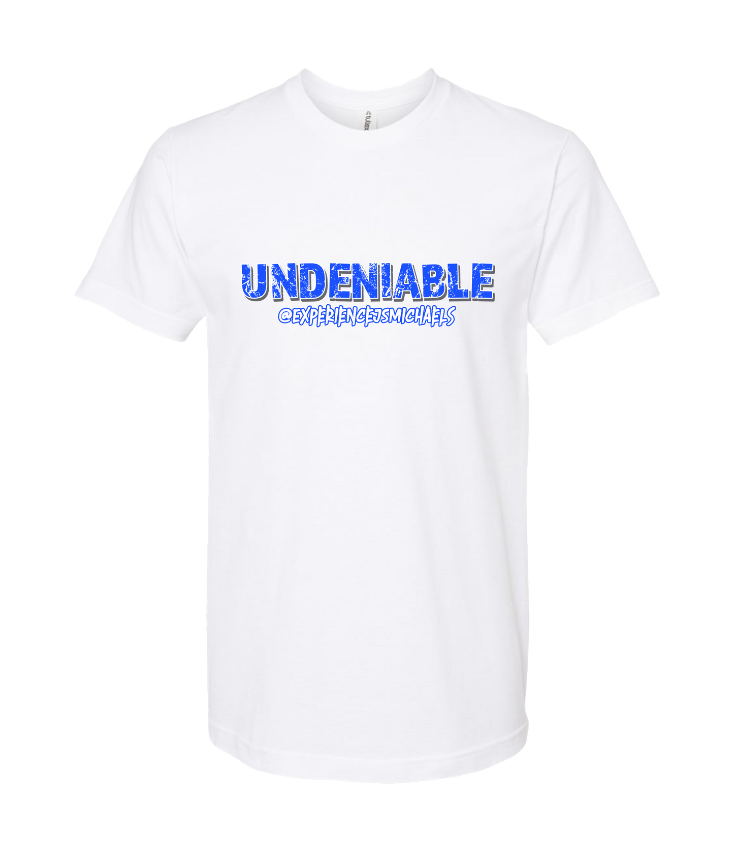 The Experience JS Michaels - UNDENIABLE - White T Shirt