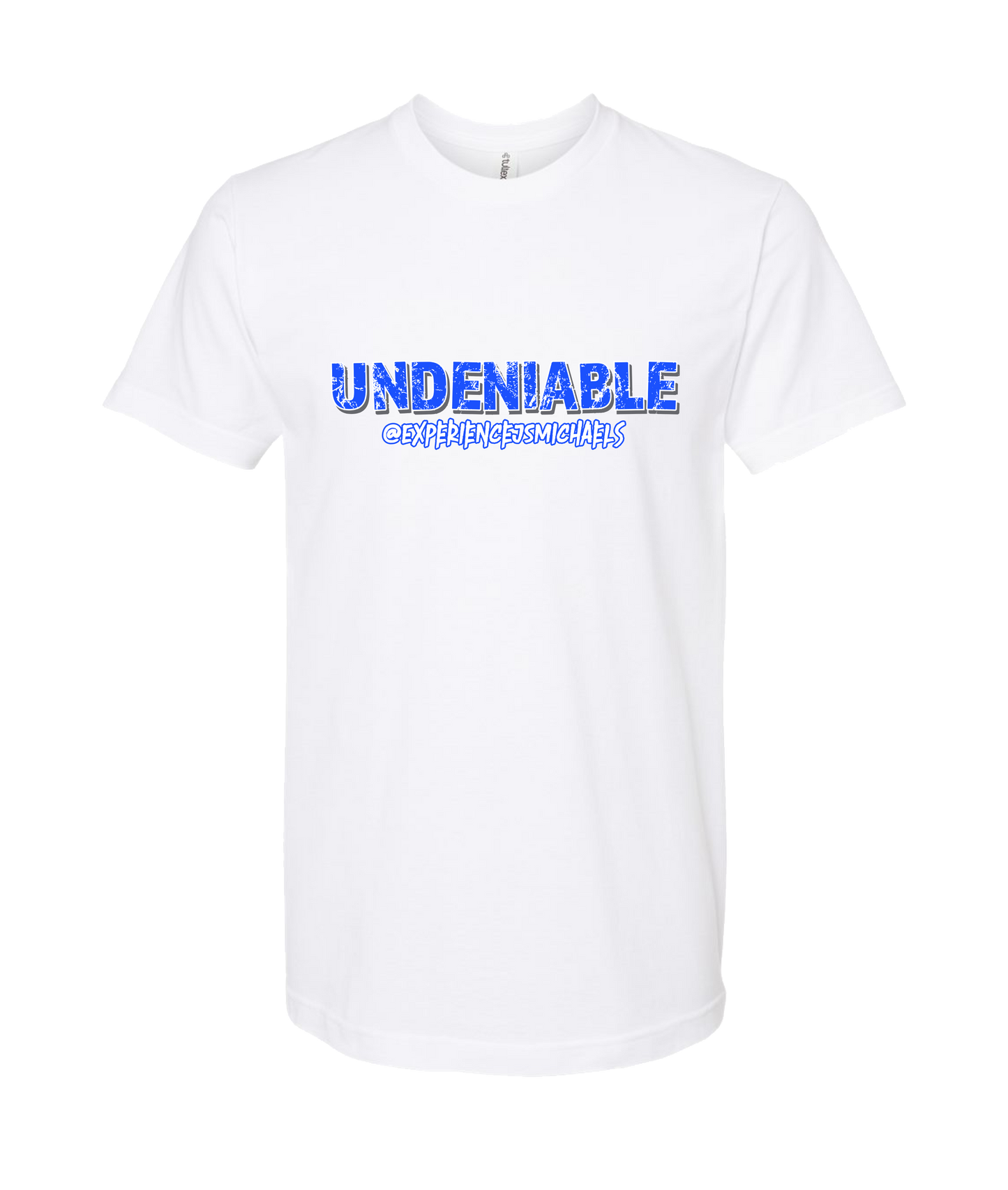 V-EJMTOP - UNDENIABLE - White T Shirt