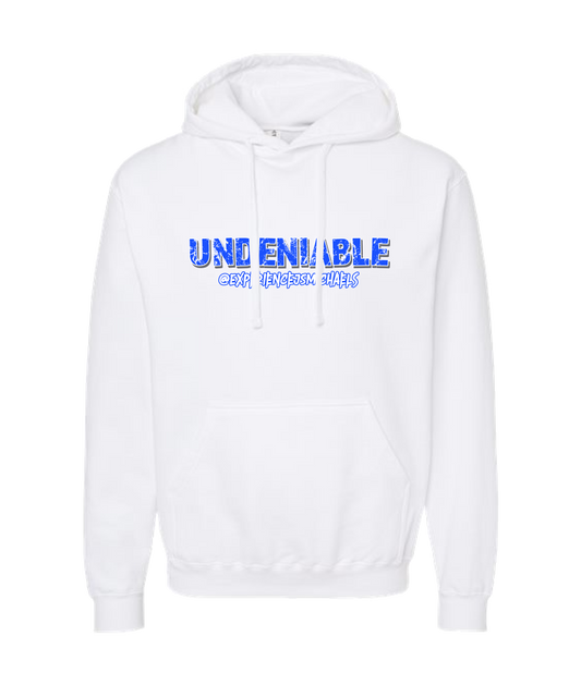 V-EJMTOP - UNDENIABLE - White Hoodie