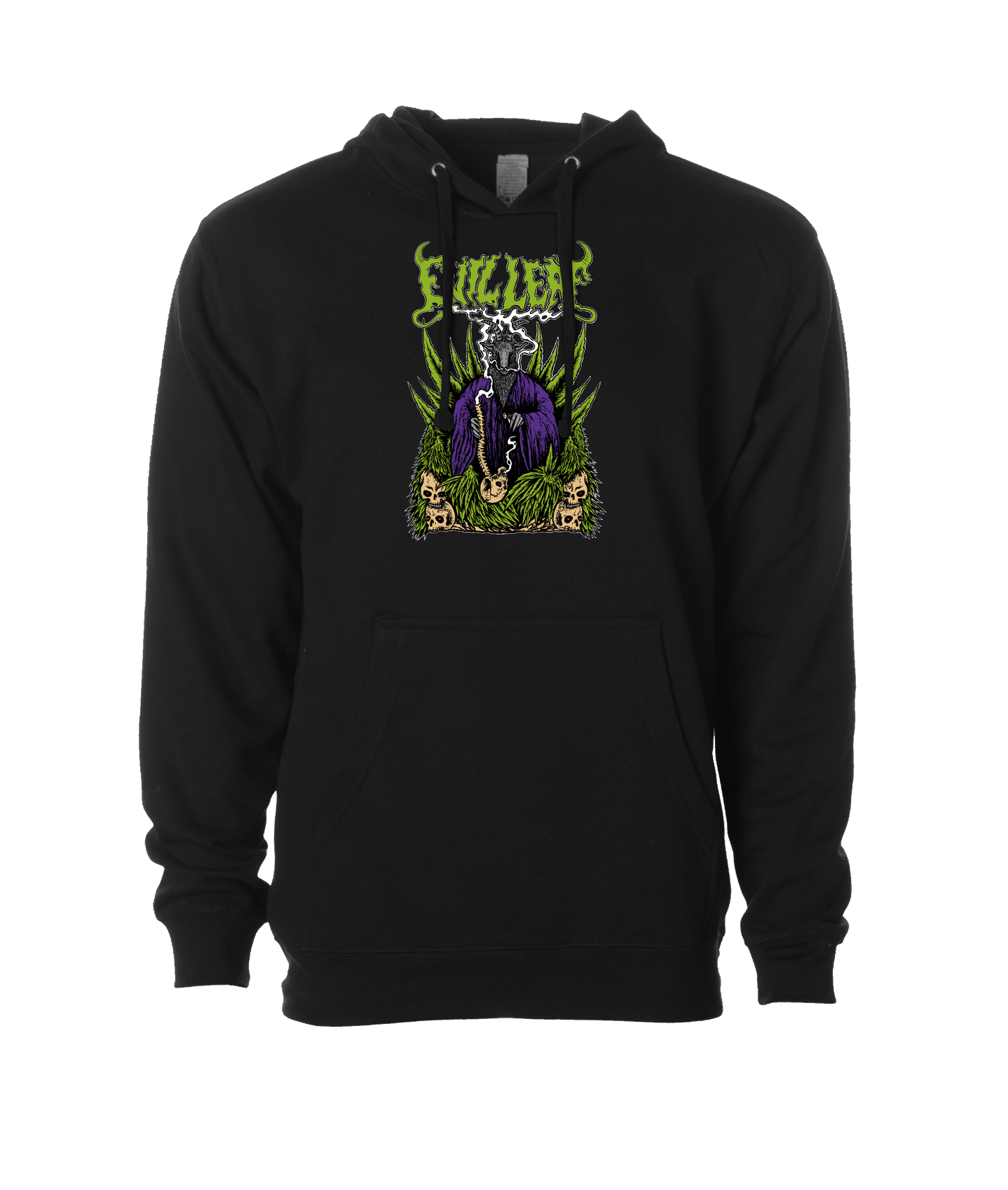 EvilLeaf - Evil Leaf Goat - Black Hoodie