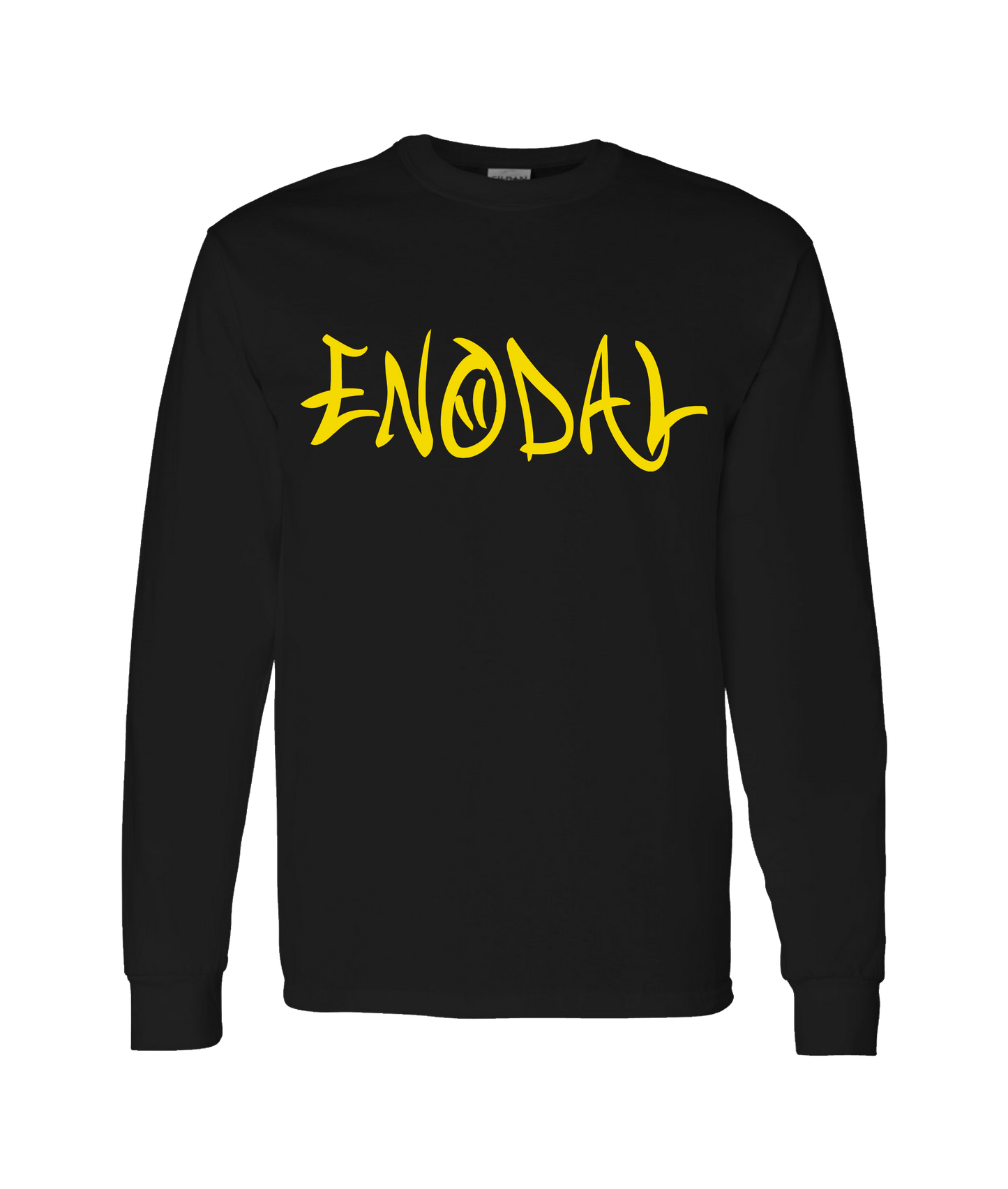 ENODAL - DESIGN 1 - Black Long Sleeve T