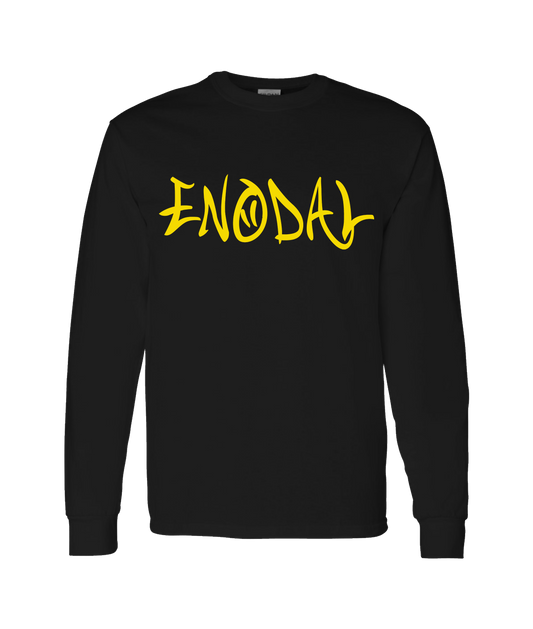 V-ENOTOP - DESIGN 1 - Black Long Sleeve T