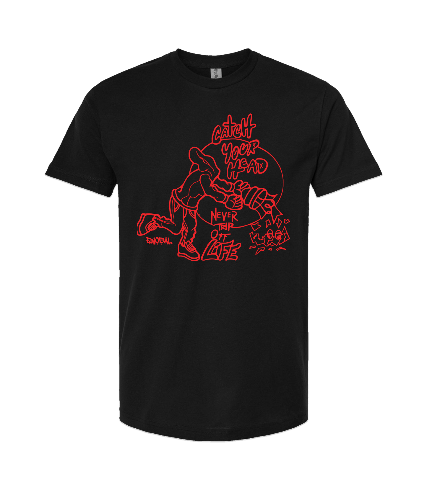 V-ENOTOP - DESIGN 2 - Black T Shirt