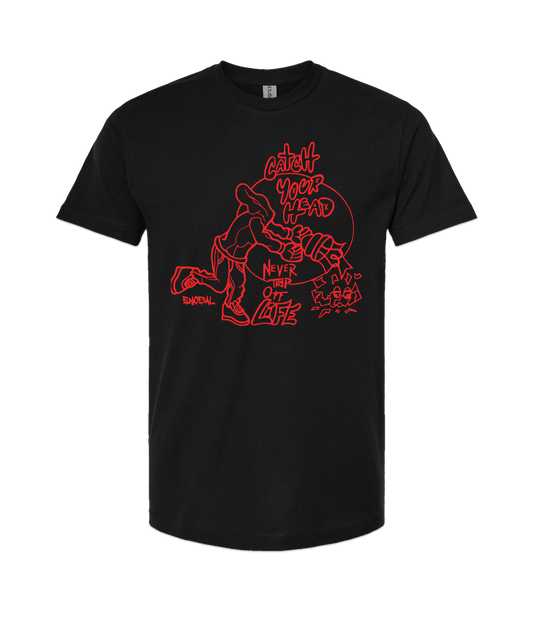 V-ENOTOP - DESIGN 2 - Black T Shirt