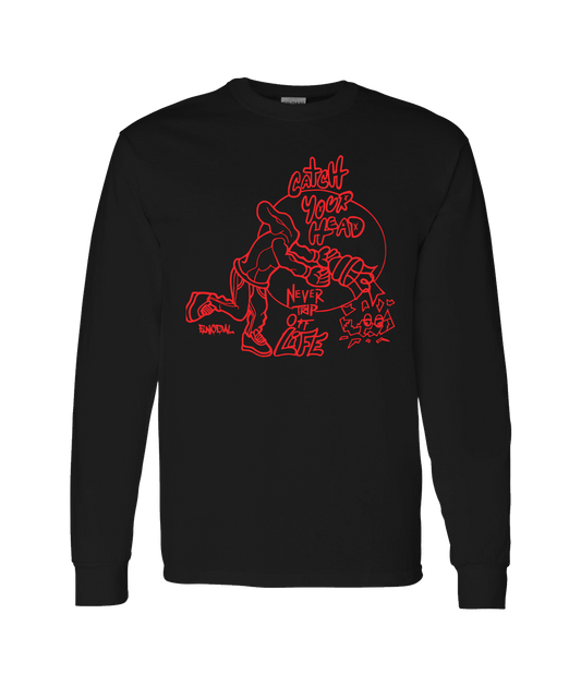 V-ENOTOP - DESIGN 2 - Black Long Sleeve T