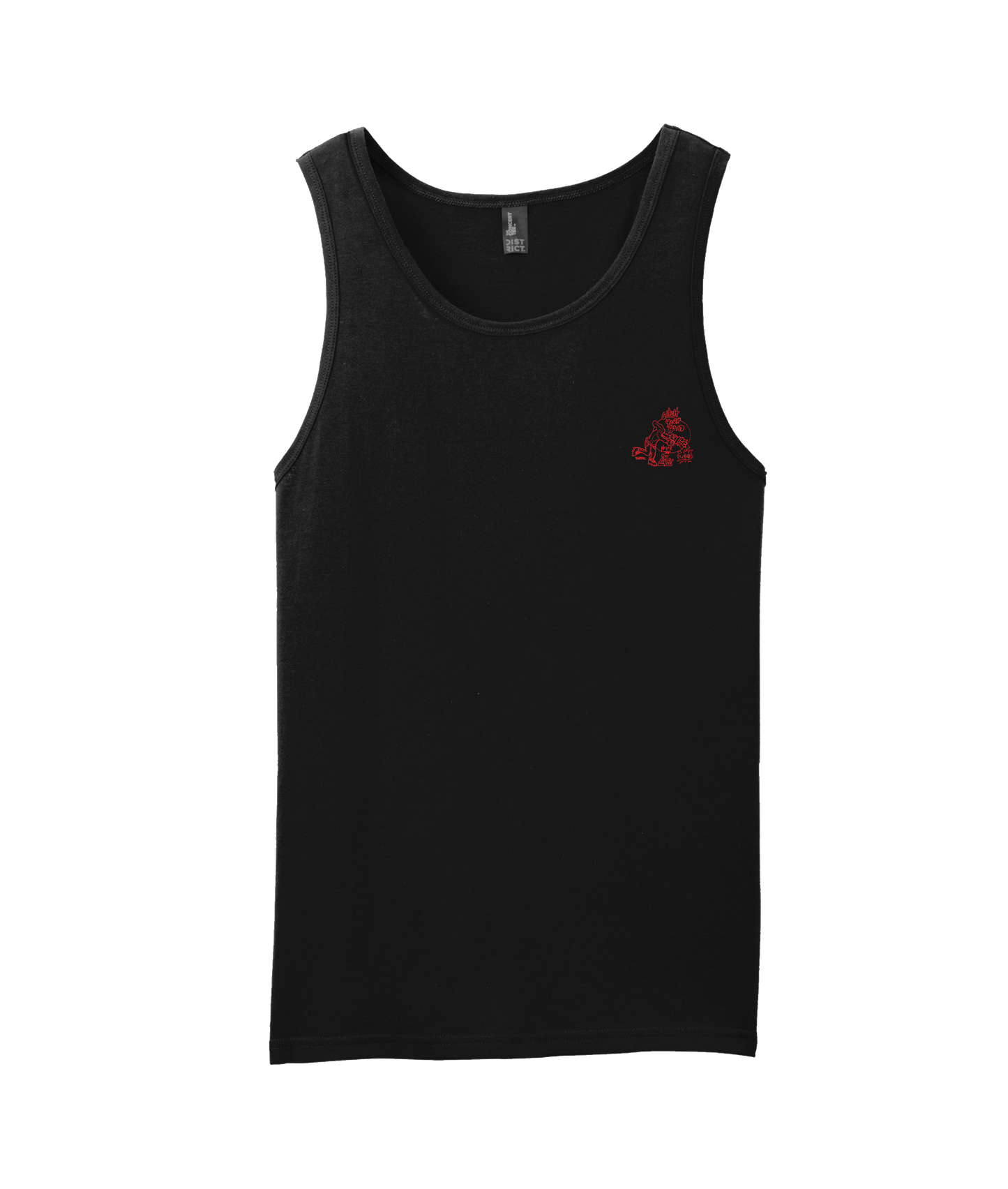 ENODAL - DESIGN 2 - Black Tank Top