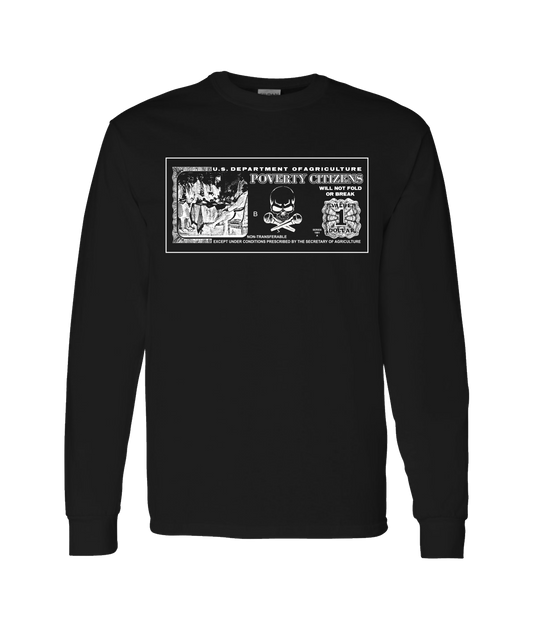 Ep!c of PovCiti - Poeverty Citizens - Black Long Sleeve T