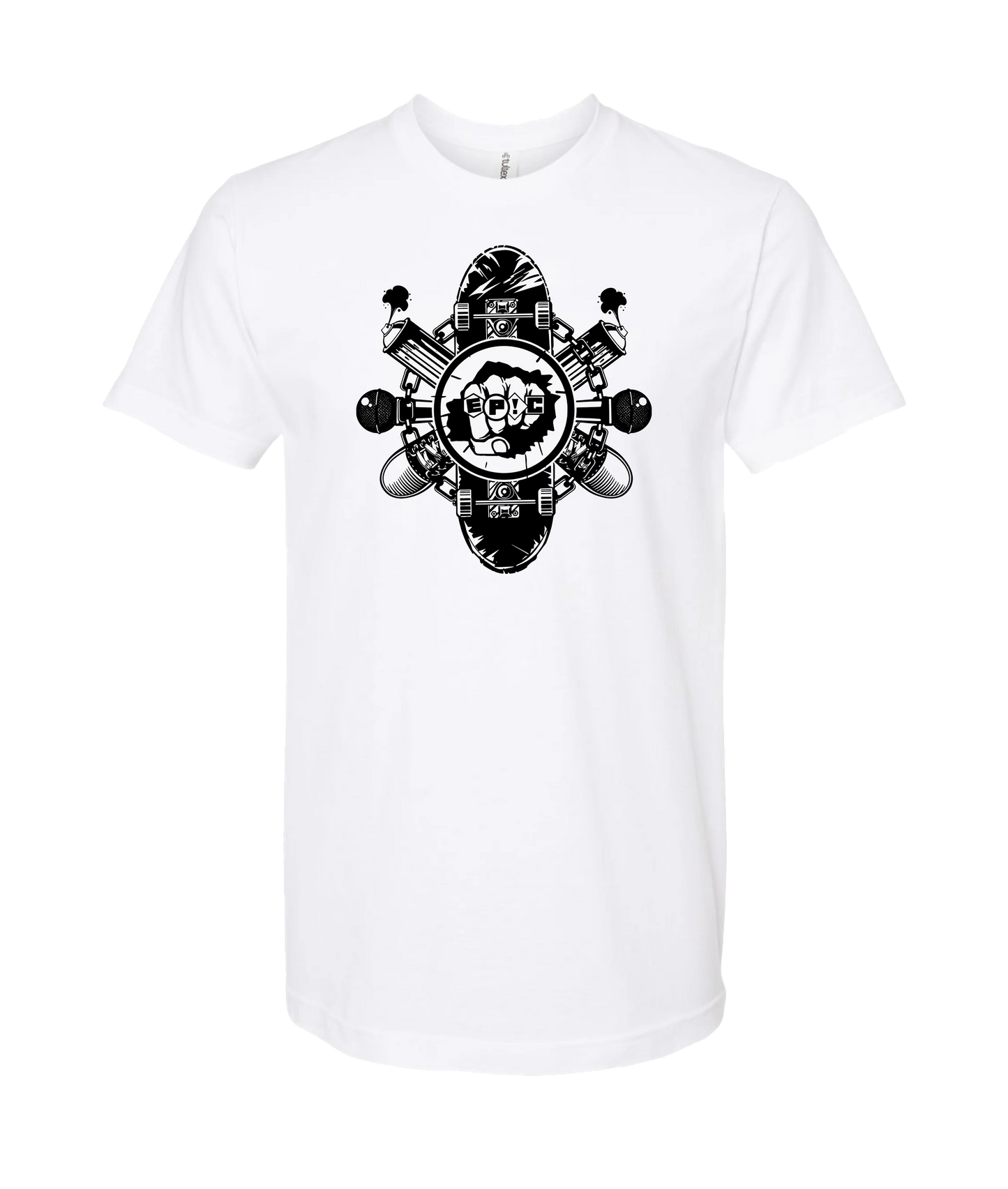 Ep!c of PovCiti - Epic Punch - White T-Shirt