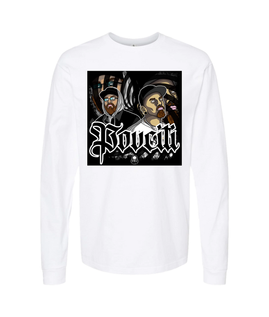 Ep!c of PovCiti - PovCiti  - White Long Sleeve T