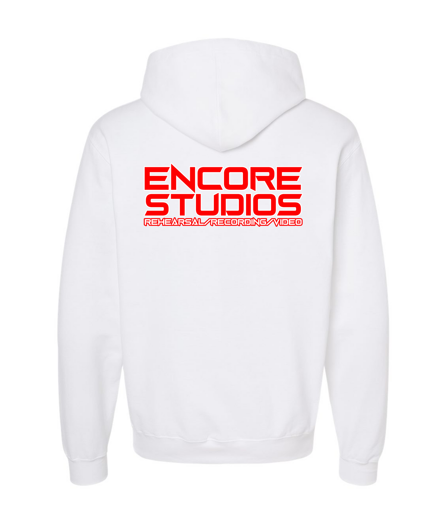 Encore Studios - Logo - White Hoodie