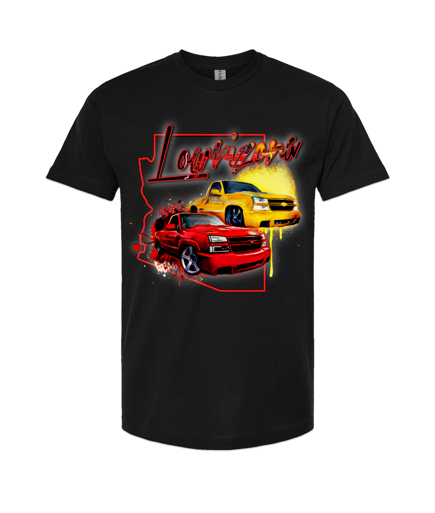 Edgar Sanchez - LOWRIZONA - Black T-Shirt