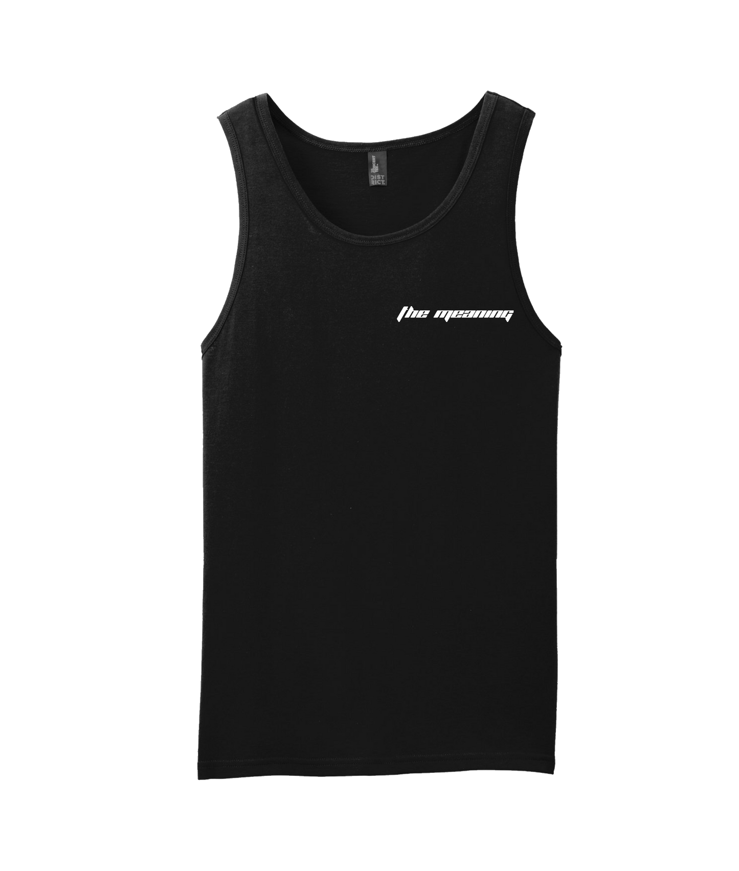 V-EXPTOP - THE MEANING - Black Tank Top