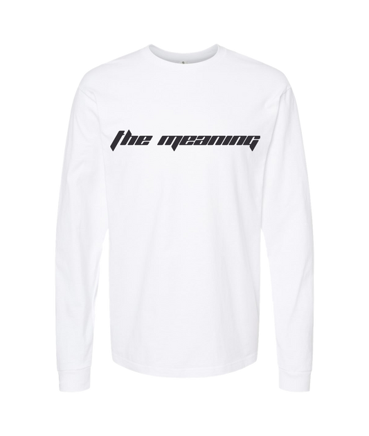 V-EXPTOP - THE MEANING - White Long Sleeve T
