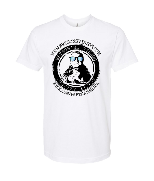 V-FATOP - BRYSON'S VISION - White T-Shirt