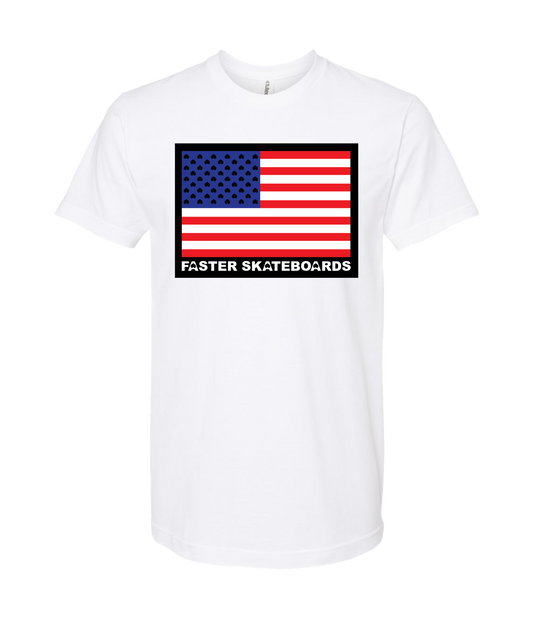 V-FASTOP - FLAG - White T Shirt