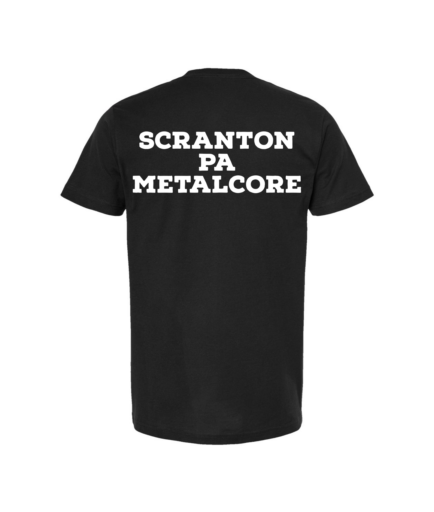 V-FATMTOP - Rose - Black T-Shirt
