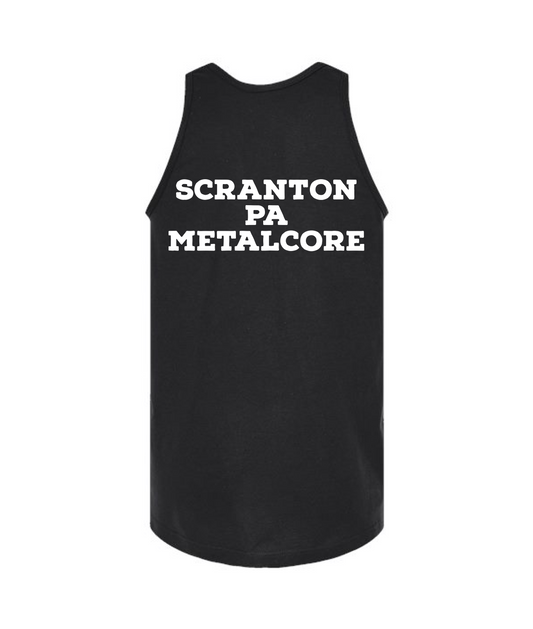 V-FATMTOP - Rose - Black Tank Top