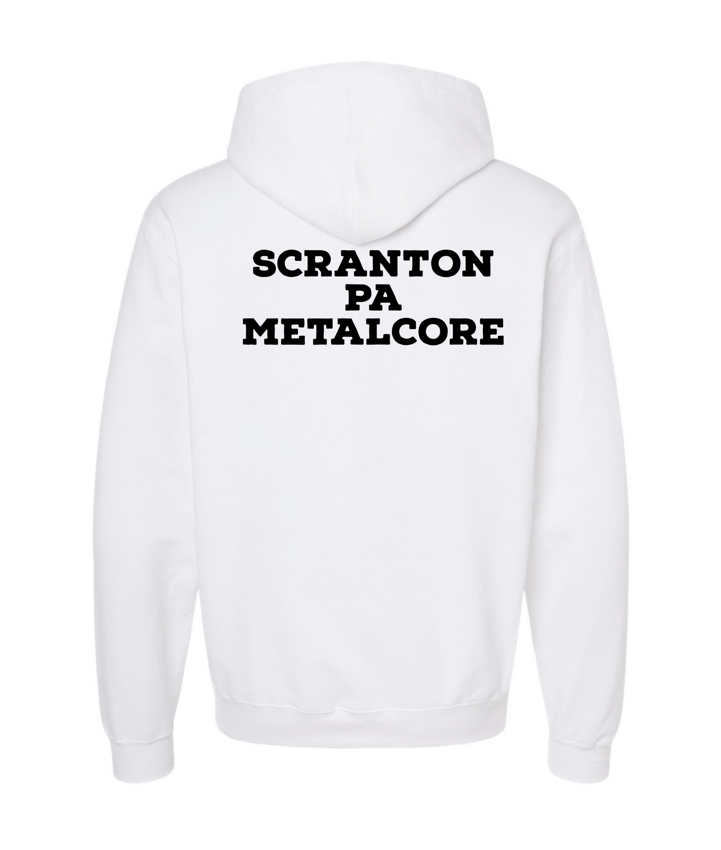 V-FATMTOP - Rose - White Hoodie