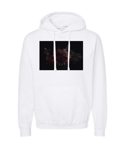 V-FATMTOP - Rose - White Hoodie