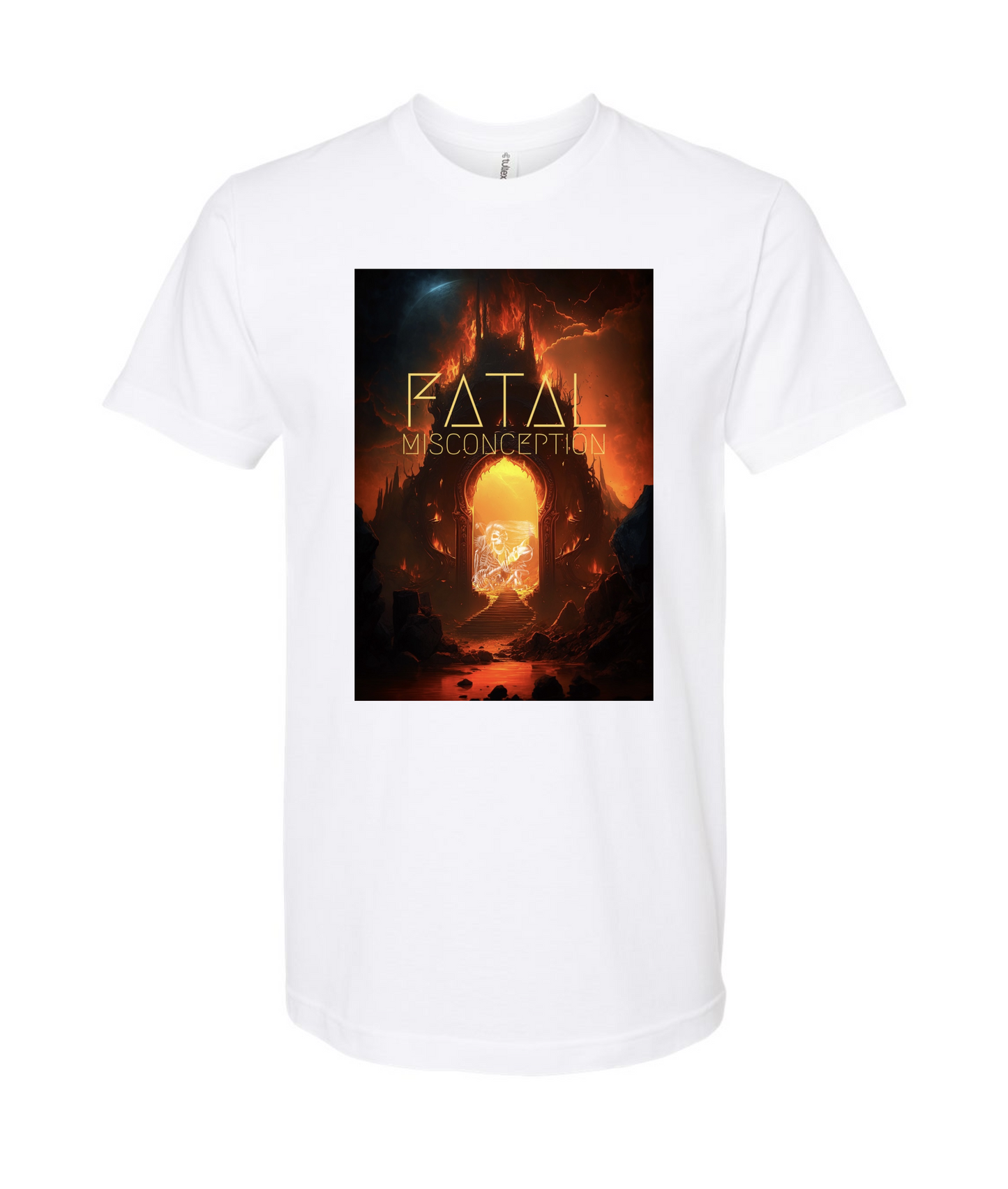 V-FATMTOP - Gateway - White T Shirt