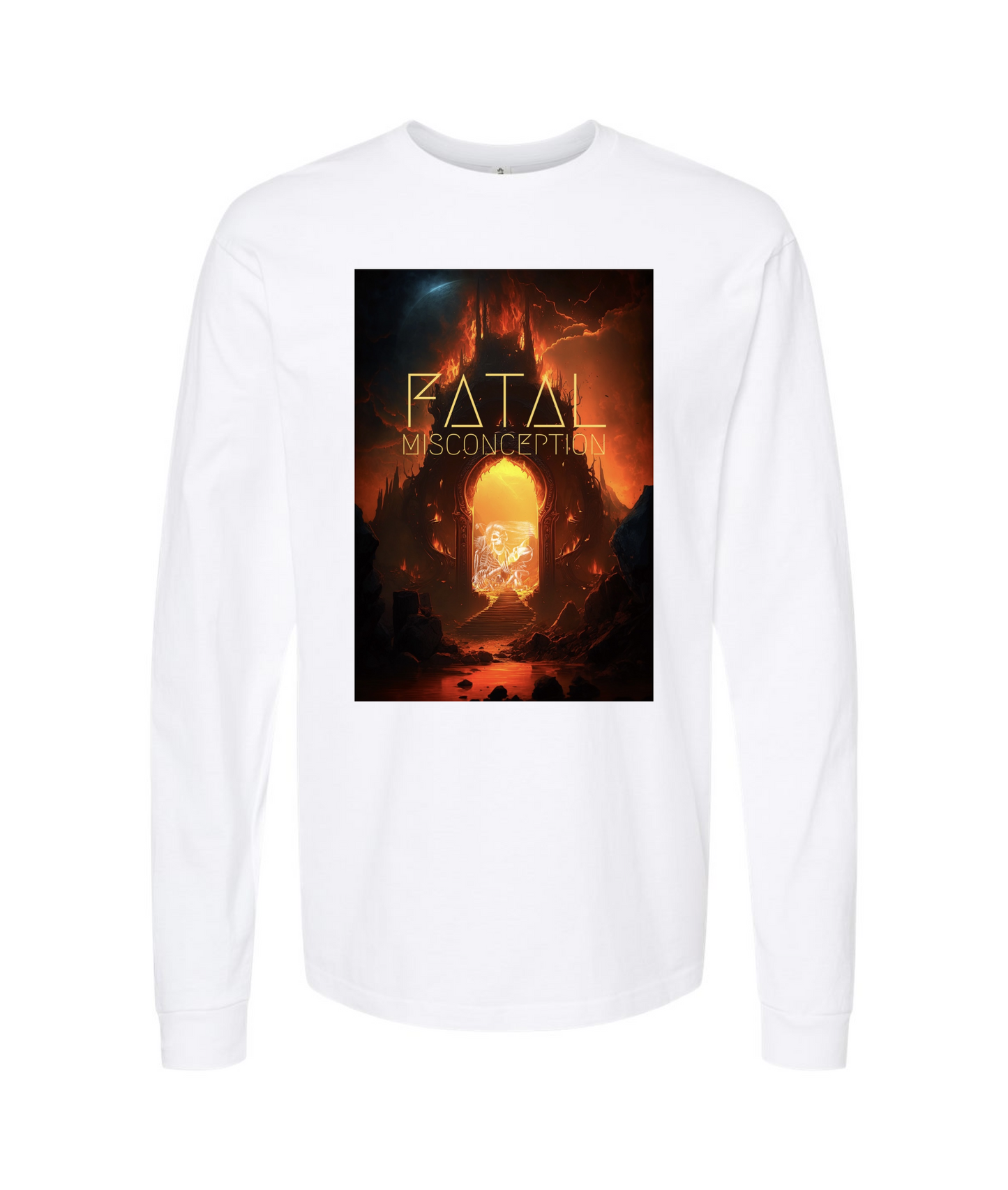 Fatal Misconception - Gateway - White Long Sleeve T