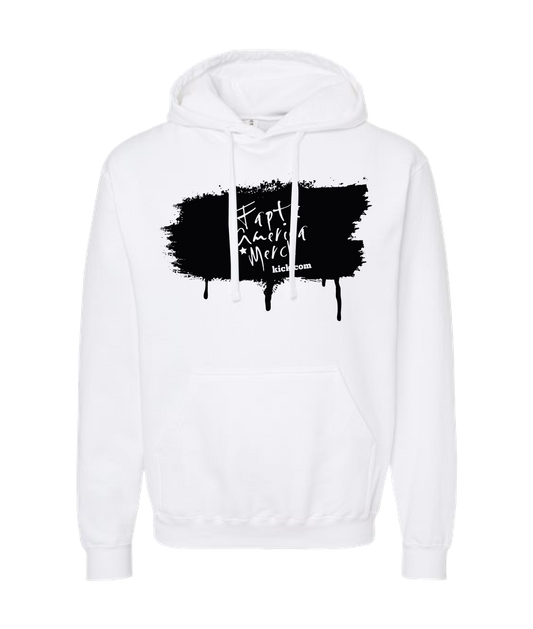 V-FATOP - Merch Kick.com - White Hoodie
