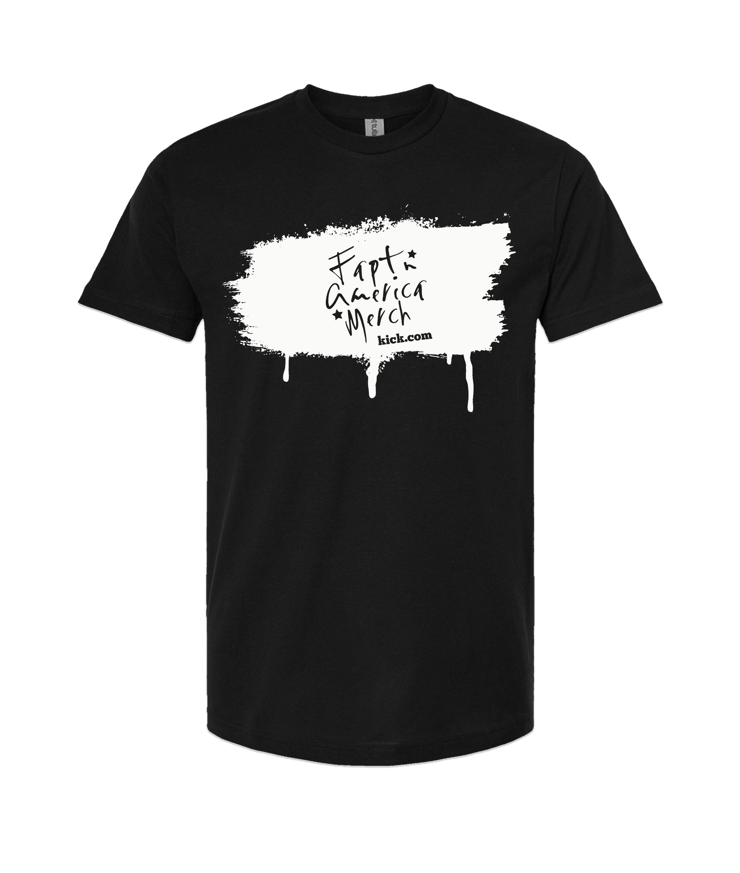 V-FATOP - Merch Kick.com - Black T-Shirt
