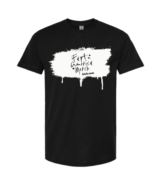 V-FATOP - Merch Kick.com - Black T-Shirt