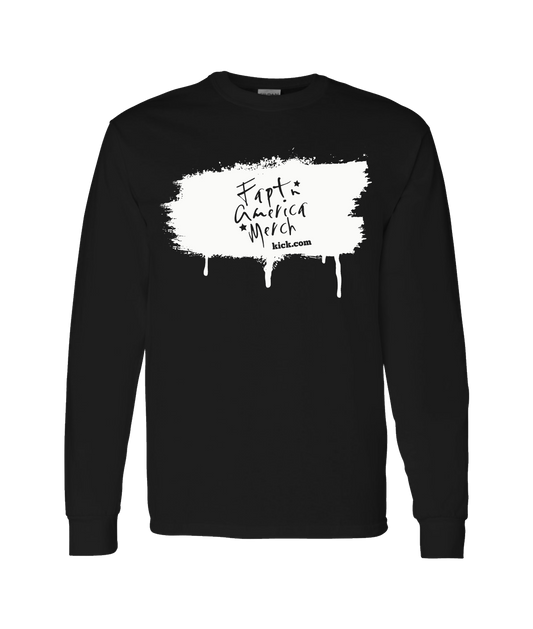 V-FATOP - Merch Kick.com - Black Long Sleeve T