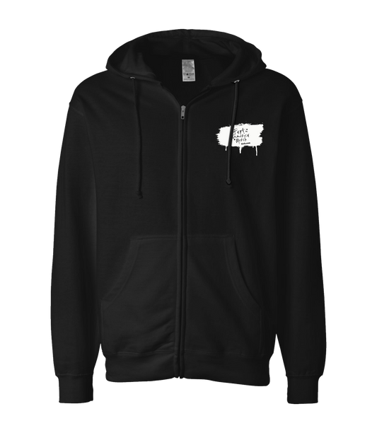 V-FATOP - Merch Kick.com - Black Zip Up Hoodie