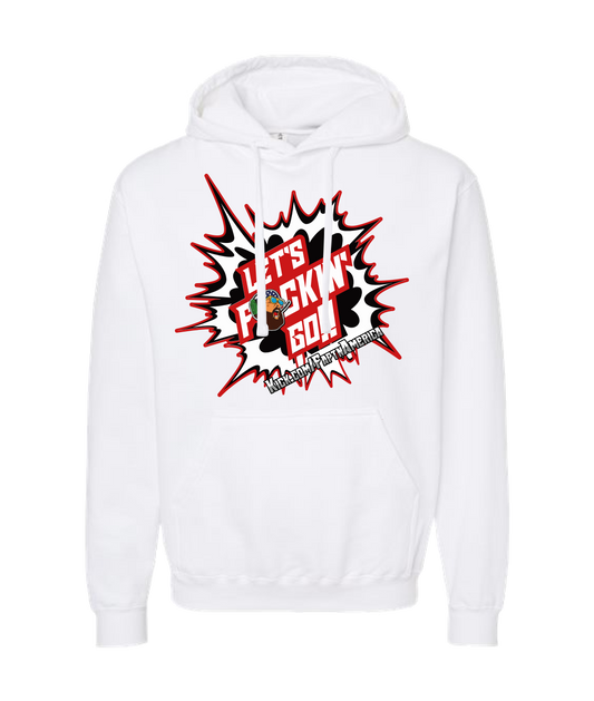 V-FATOP - Let's F(AAH)CKING GO!! - White Hoodie