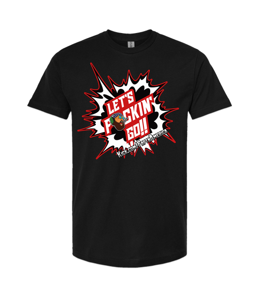 V-FATOP - Let's F(AAH)CKING GO!! - Black T-Shirt