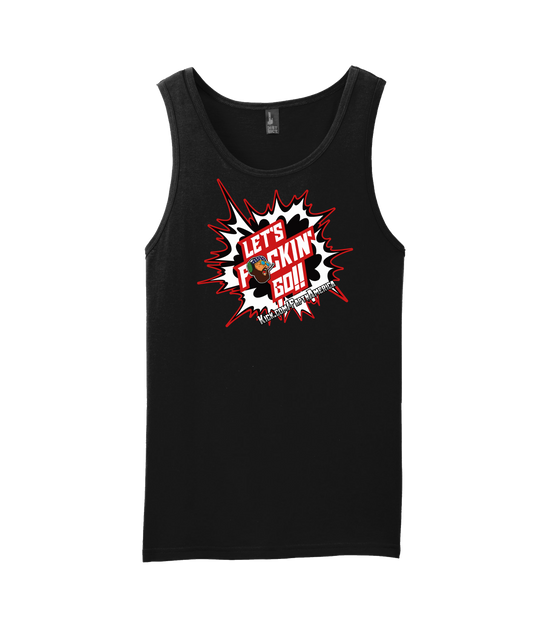 V-FATOP - Let's F(AAH)CKING GO!! - Black Tank Top