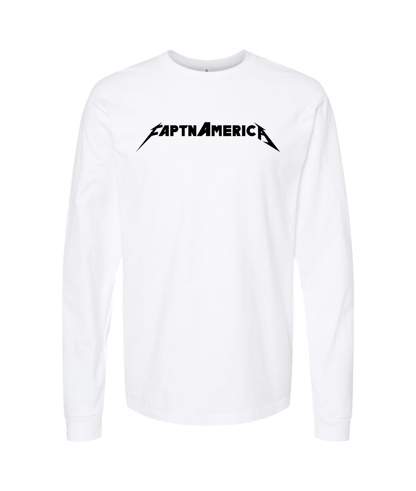 FaptnAmerica - Faptn METAL - White Long Sleeve T
