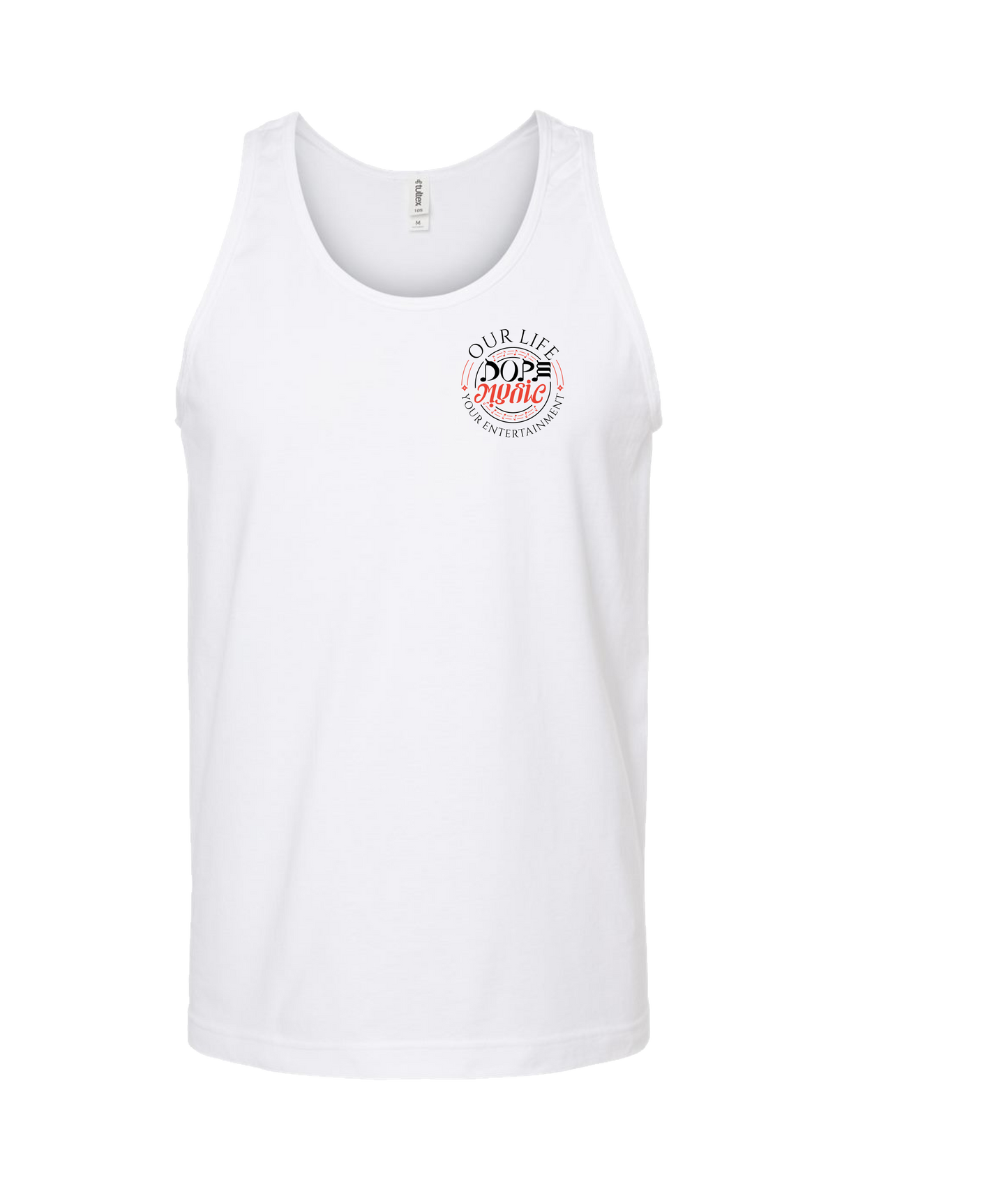 Freedom Corner Brand - Dope Music - White Tank Top