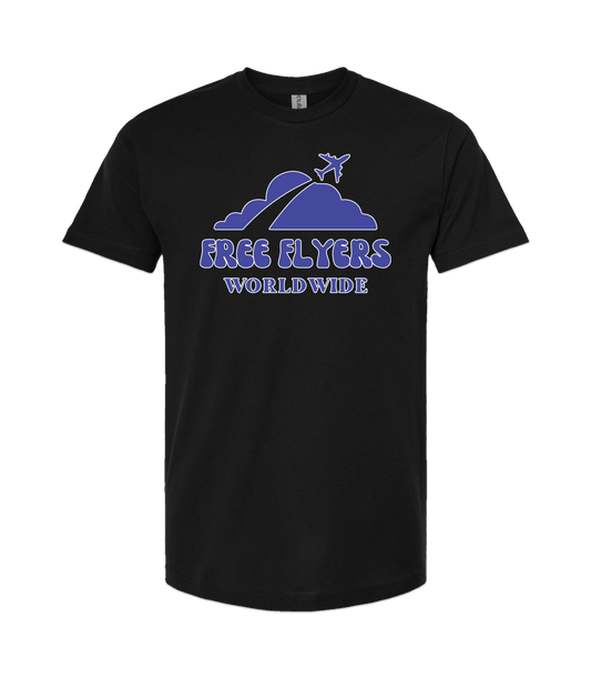 John Mana and the Free Flyers - Free Flyers Worldwide 2 - Black T Shirt