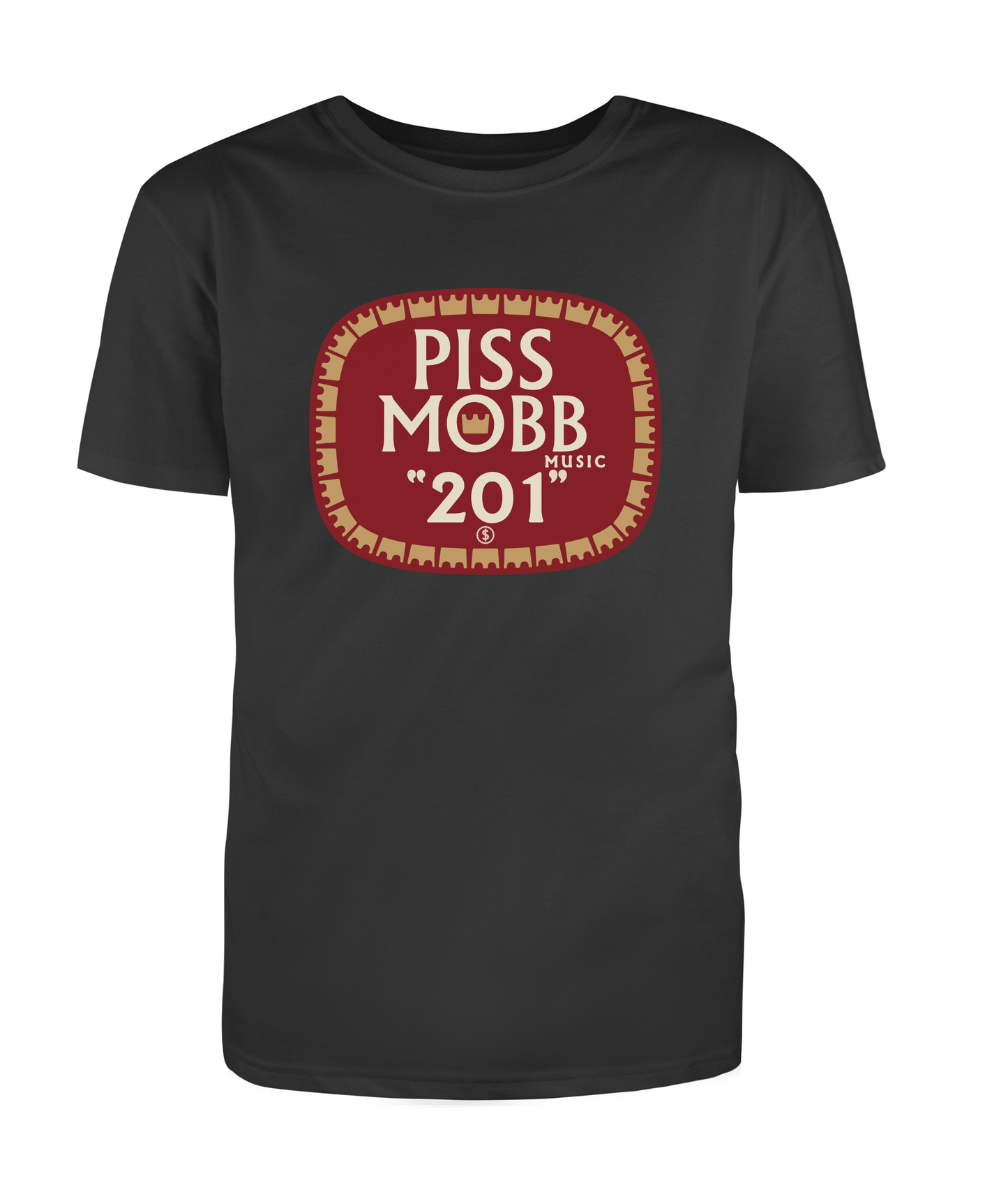 PI$$MOBB - Olde English Black T-shirt