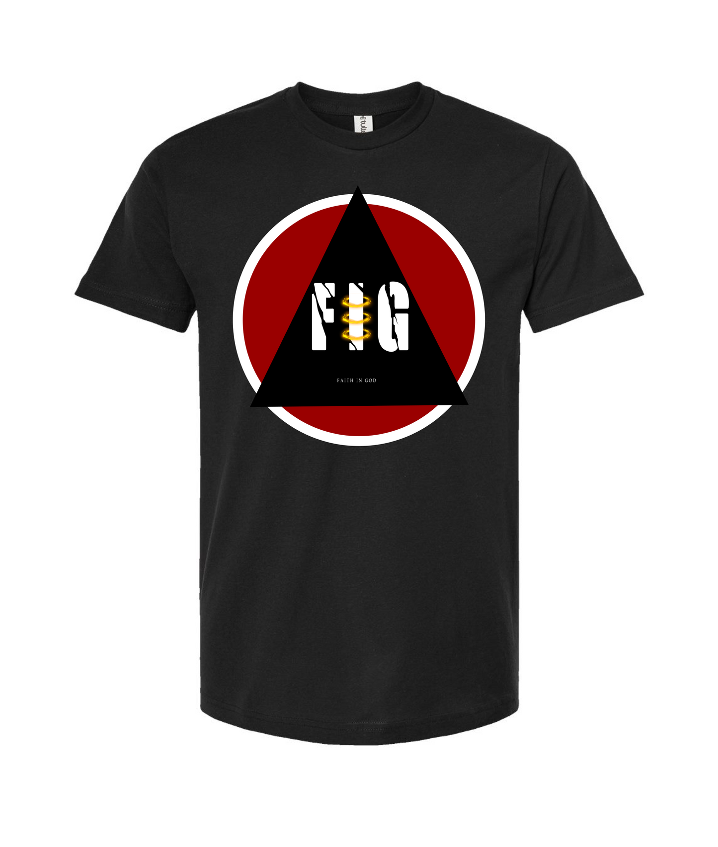 The FIG Brand - FAITH IN GOD - Black T-Shirt