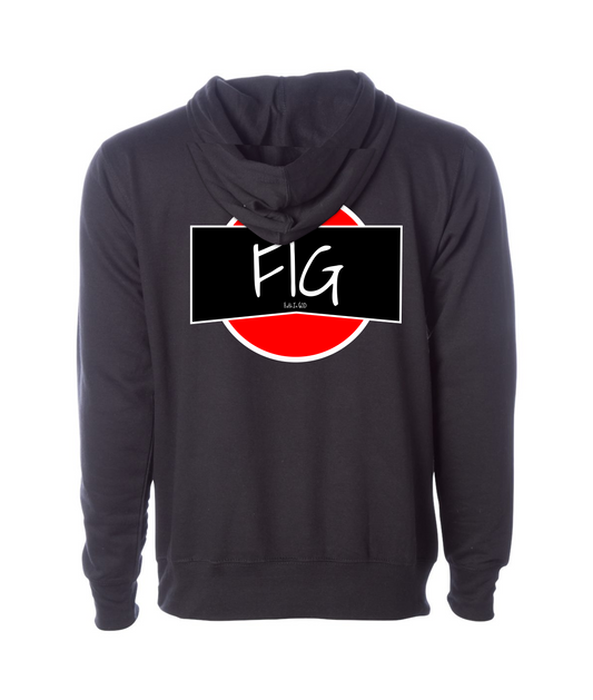 V-FIGBTOP - FAITH IN GOD - Black Hoodie