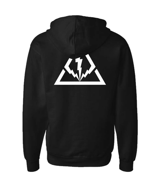 V-FILTOP - TRIBOLT - Black Zip Up Hoodie